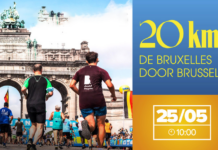 20 coureurs issus de 5 Groupes BNI au départ du 20 km de Bruxelles !